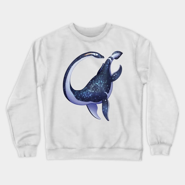 Cozy Futabasaurus Crewneck Sweatshirt by Phoenix Baldwin